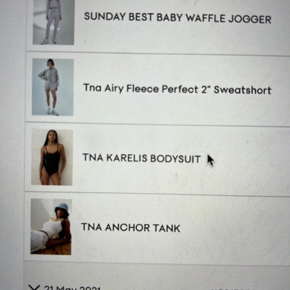 TNA Black Karelis Bodysuit - Picture 4 of 4